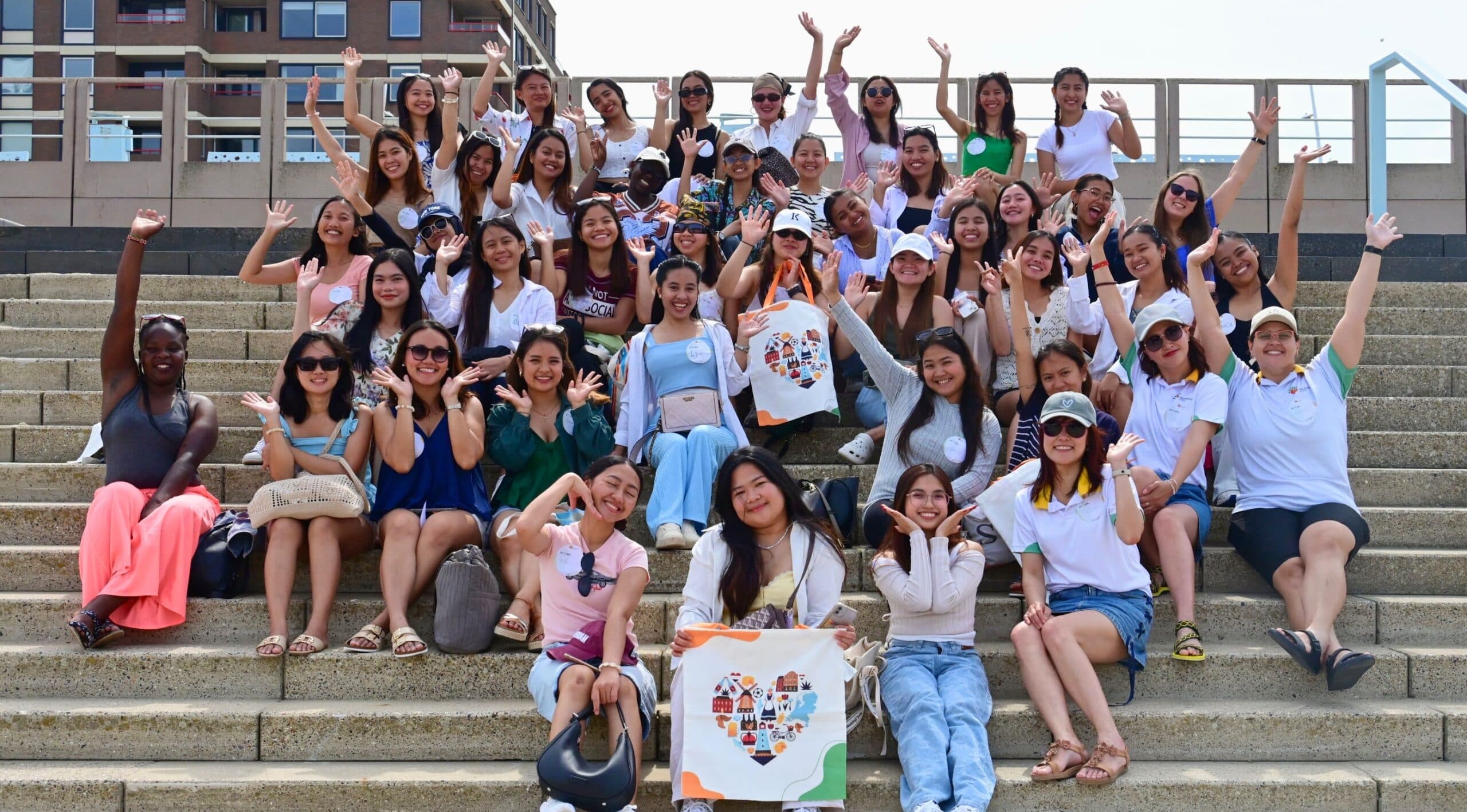 Au pair beach event